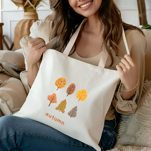 Fall Trees Tote Bag