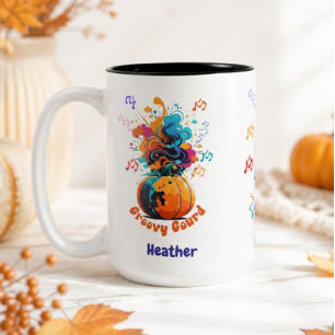 Fall two tone coffee mug