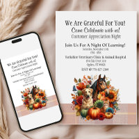Fall Veterinarian Customer Appreciation 