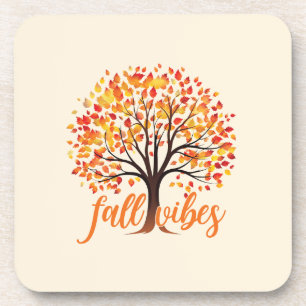 Fall Vibes – Cozy Fall Tree Coaster