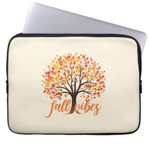 Fall Vibes – Cozy Fall Tree Laptop Sleeve