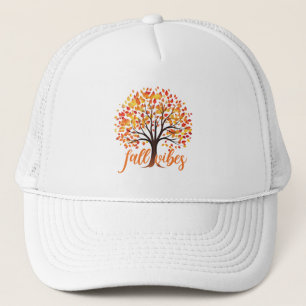 Fall Vibes – Cozy Fall Tree Trucker Hat