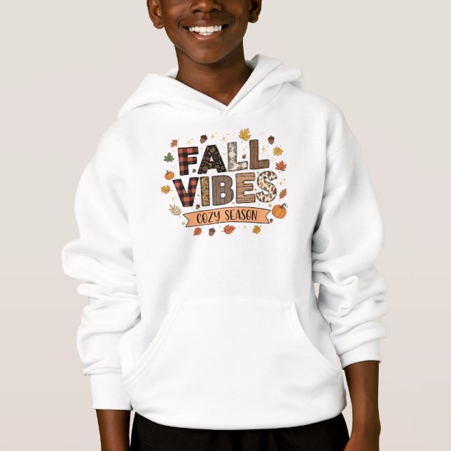 Fall Vibes Cozy Season Graphic (Front)