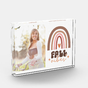 Fall Vibes Family Photo Block