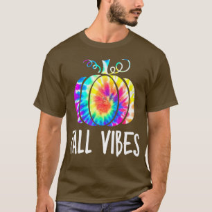 fall vibes funny cute autumn pumpkin T-Shirt