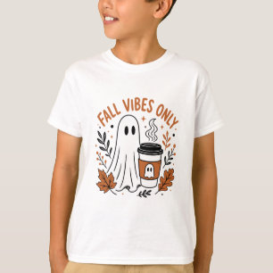 Fall Vibes Only Ghost T-Shirt