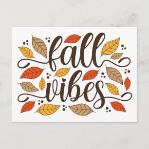Fall Vibes Postcard