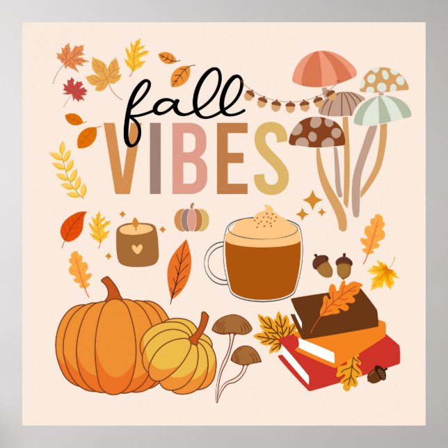 Fall Vibes Poster (Front)