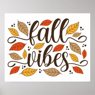 Fall Vibes Poster