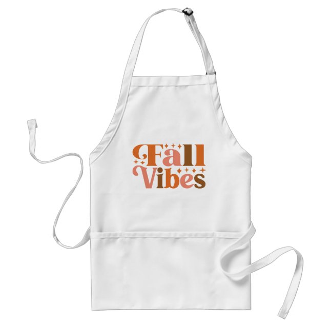 Fall Vibes Standard Apron (Front)