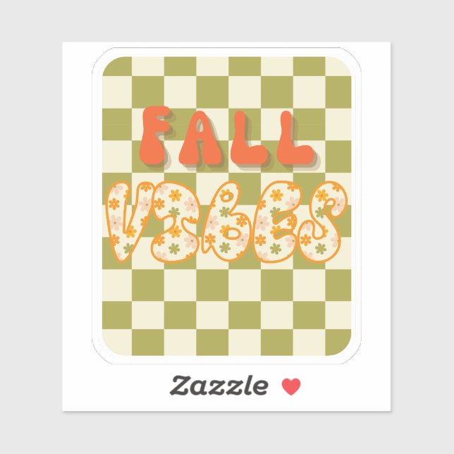 Fall Vibes Sticker (Sheet)