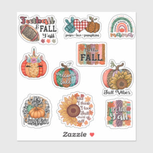 Fall Vibes Stickers Pack