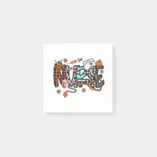 Fall Vibes That Nurse Life Nurse Fall Season Autum Post-it Notes