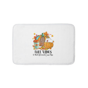 Fall Vibes & That Wound Care Life Autumn Lover Tha Bath Mat