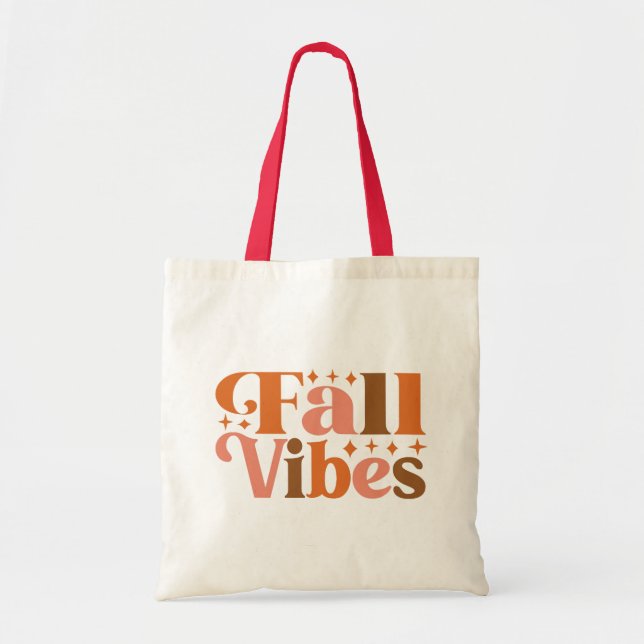 Fall Vibes Tote Bag (Front)