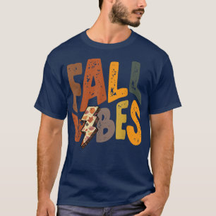 Fall Vibes Vintage Fall Yall Hello Fall Autumn Mom T-Shirt