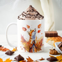 Fall Vibes Watercolor Fox - 