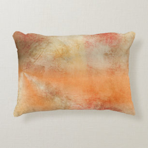 Fall vibrant background paper accent pillow