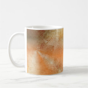 Fall vibrant background paper coffee mug