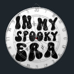 Fall Vintage In My Spooky Era Retro Halloween Dartboard<br><div class="desc">Retro Halloween In My Spooky Era Vintage Fall</div>