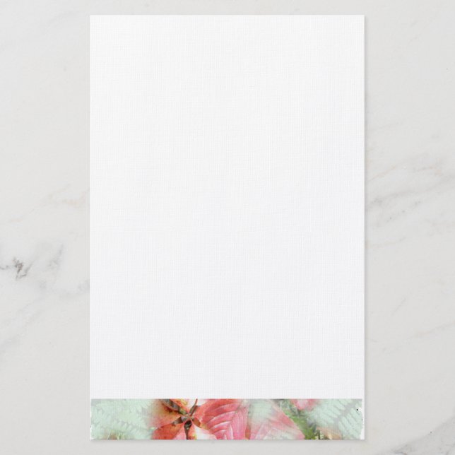 Fall Virginia Creeper Vine Stationery (Front)