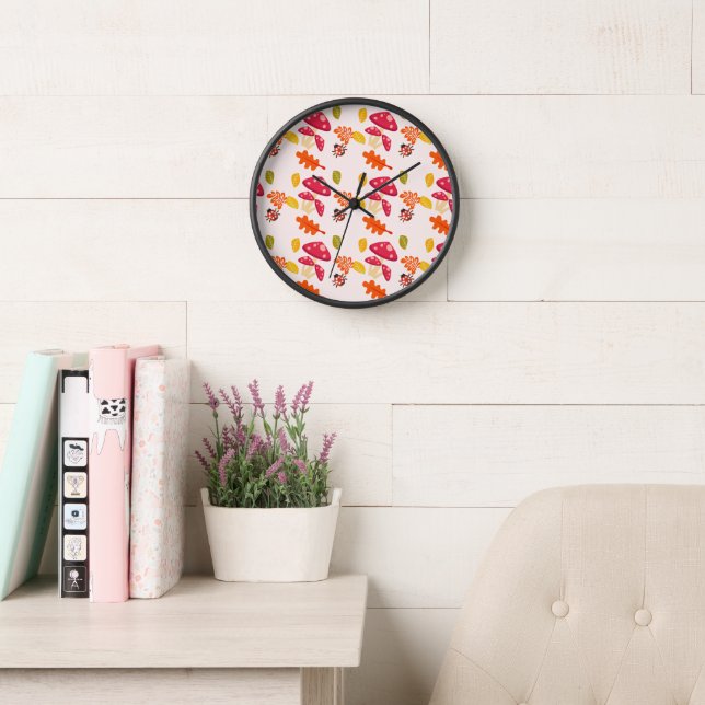 Fall Wall Clock (Reading Room)