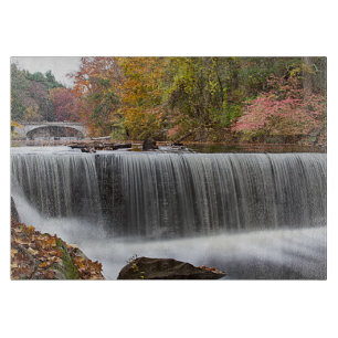 Fall Waterfall at Vanderbuilt Cutting Board
