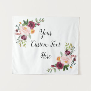 Fall Wedding Backdrop, Autumn Wedding Decorations Tapestry