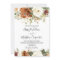 fall wedding invitation