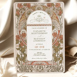 Fall Wedding Invitations Art Nouveau by Mucha<br><div class="desc">Art Nouveau Vintage wedding invitations by Alphonse Mucha in a floral, romantic, and whimsical design. Victorian flourishes complement classic art deco fonts. Please enter your custom information, and you're done. If you wish to change the design further, simply click the blue "Customize It" button. Thank you so much for considering...</div>