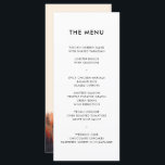 Fall Wedding Rustic Watercolor Mountain Range Menu<br><div class="desc">Fall Wedding Rustic Watercolor Mountain Range Menu</div>