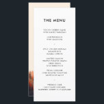 Fall Wedding Rustic Watercolor Mountain Range Menu<br><div class="desc">Fall Wedding Rustic Watercolor Mountain Range Menu</div>