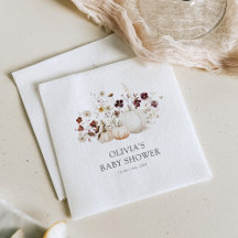 Fall Wildflower Baby Shower