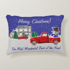 Fall/Winter Snowman, Little Red Truck, Farm House