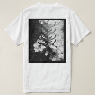 Fall with Grace – Poetic Grunge Floral T-Shirt
