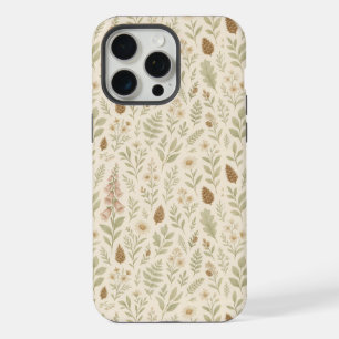 Fall Woodland Botanical Pattern   Autumn Dreams iPhone 15 Pro Max Case