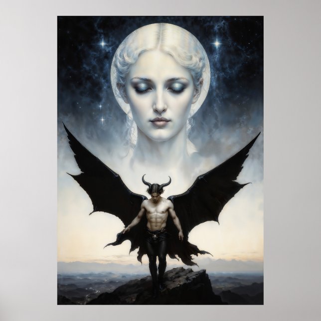 Fallen Angel Lucifer  Poster (Front)