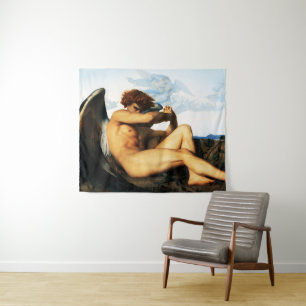 Fallen Angel painting by Alexandre Cabanel  Tapestry