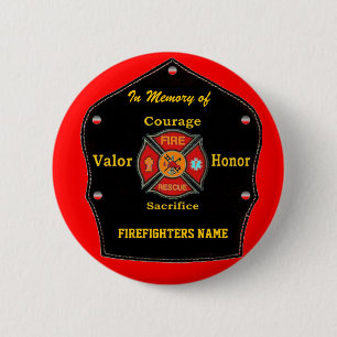 FALLEN BUT NOT FORGOTTEN 2 INCH ROUND BUTTON