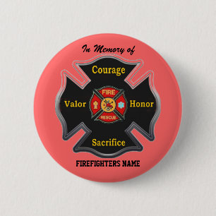 FALLEN BUT NOT FORGOTTEN 2 INCH ROUND BUTTON