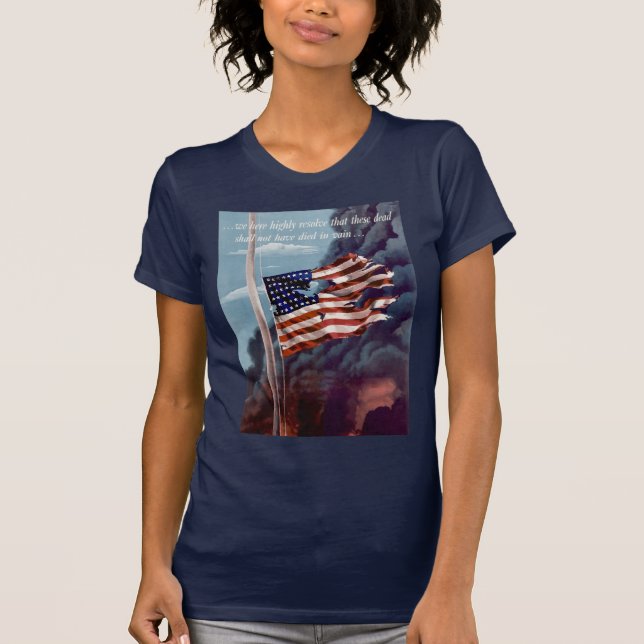 Fallen But Not Forgotten T-Shirt (Front)