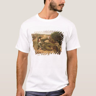 Fallen by the Wayside, 1886 (oil on canvas) T-Shirt