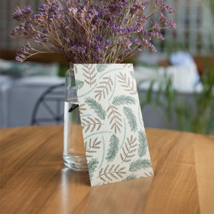 Fallen Fern Pattern Invitation