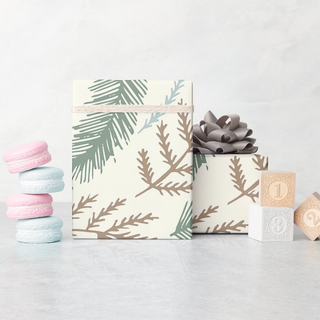 Fallen Fern Pattern Wrapping Paper (Creator Uploaded)