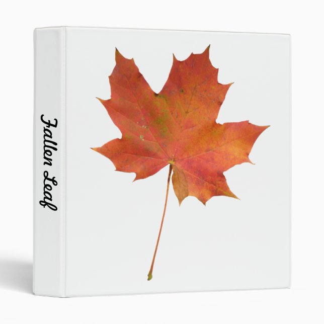 Fallen Leaf 01 (1in) Binder (Front/Spine)