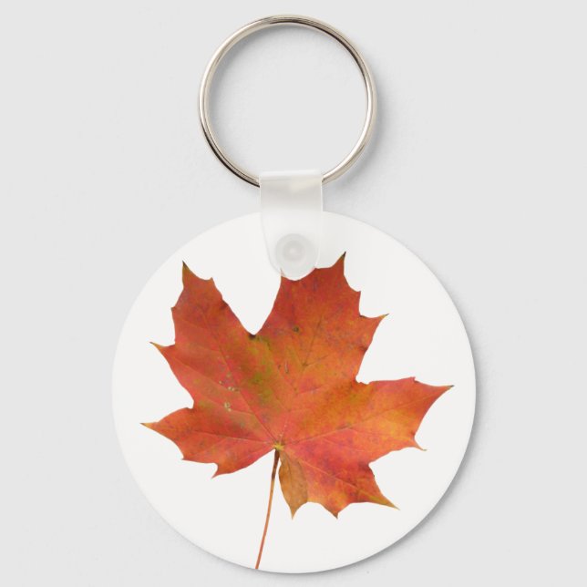 Fallen Leaf 01 Keychain (Front)