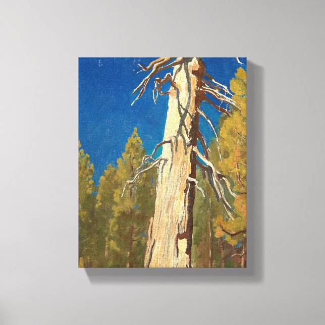Fallen Leaf by Maynard Dixon Canvas Print (Front)