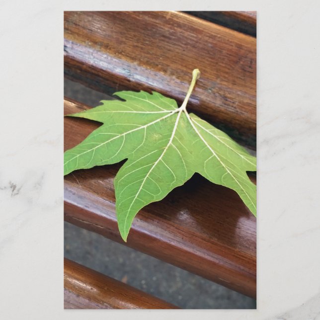 fallen leaf stationery (Front)