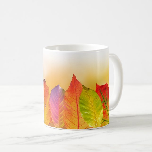 Fallen Leaves Coffee Mug (Front Right)