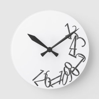 Fallen Numbers Round Clock